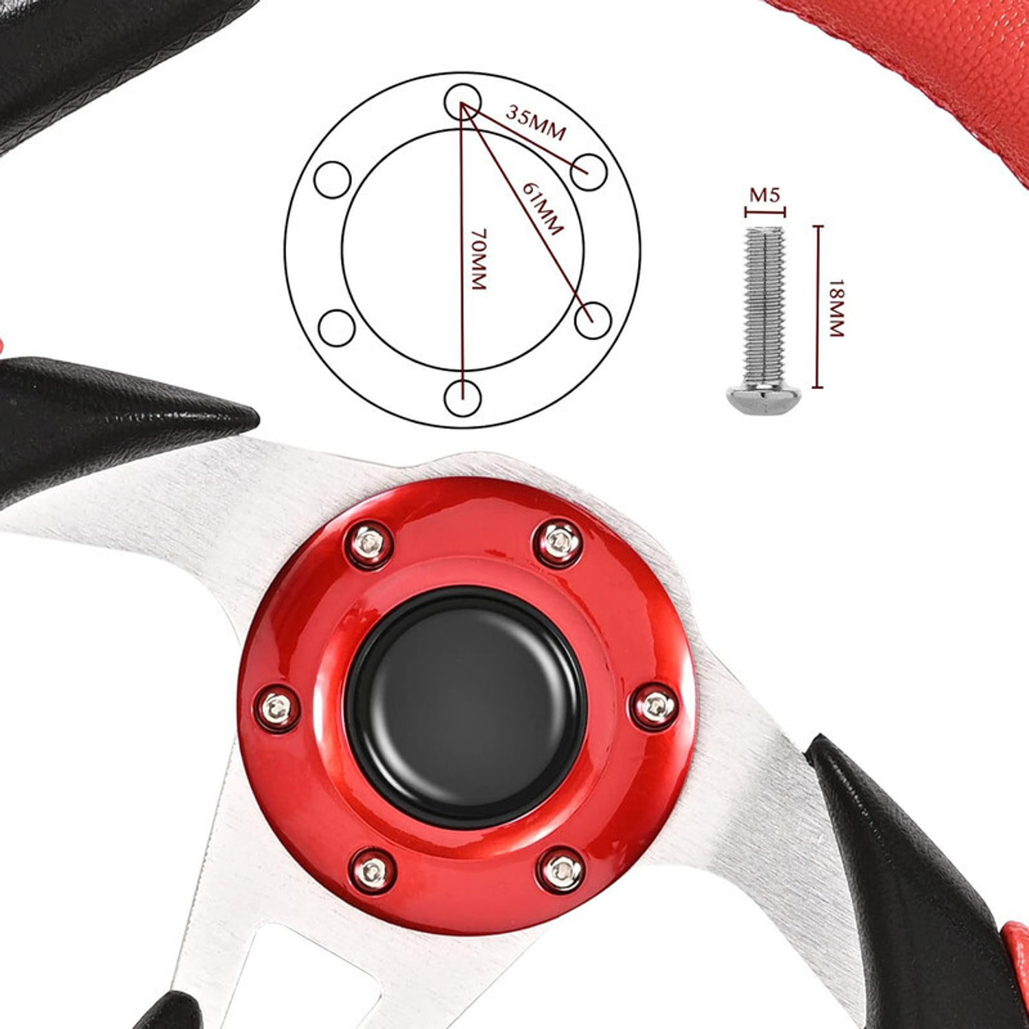Image of LOVMOTO Steering Cover For Honda Accord