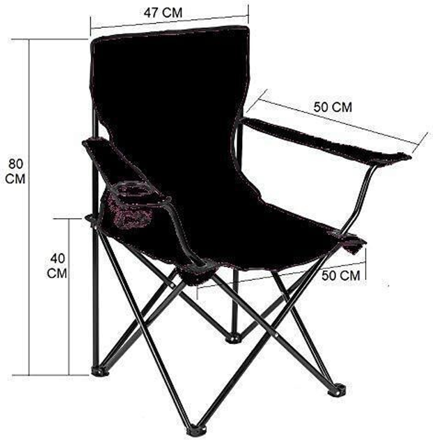 Image of VHR ENTERPRISE Portable Foldable Camping Chair Chair