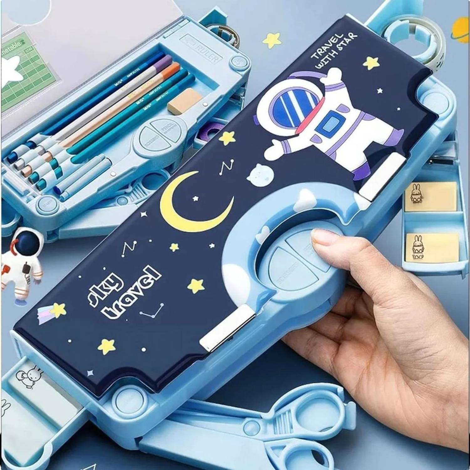 ROMYCRON Space Magnetic Pencil Box - Image 2