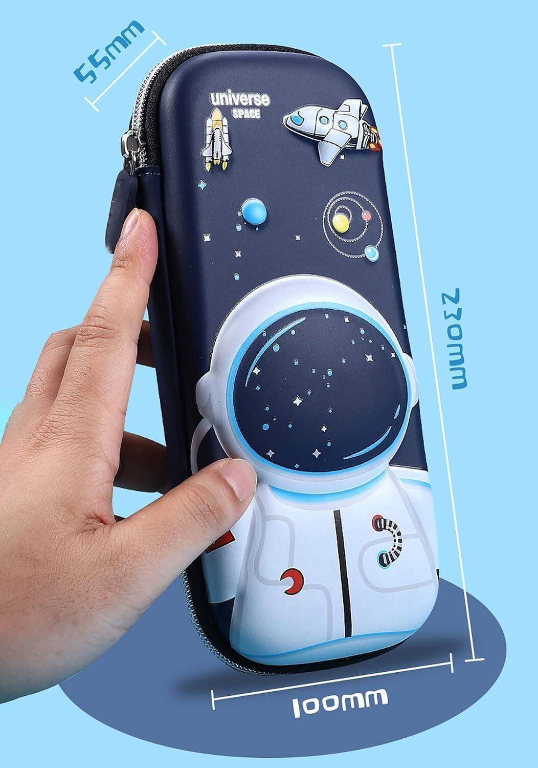 Flipkart.com | ZENVO Astronaut Pencil Pen Case Pouch Z909 Geometry