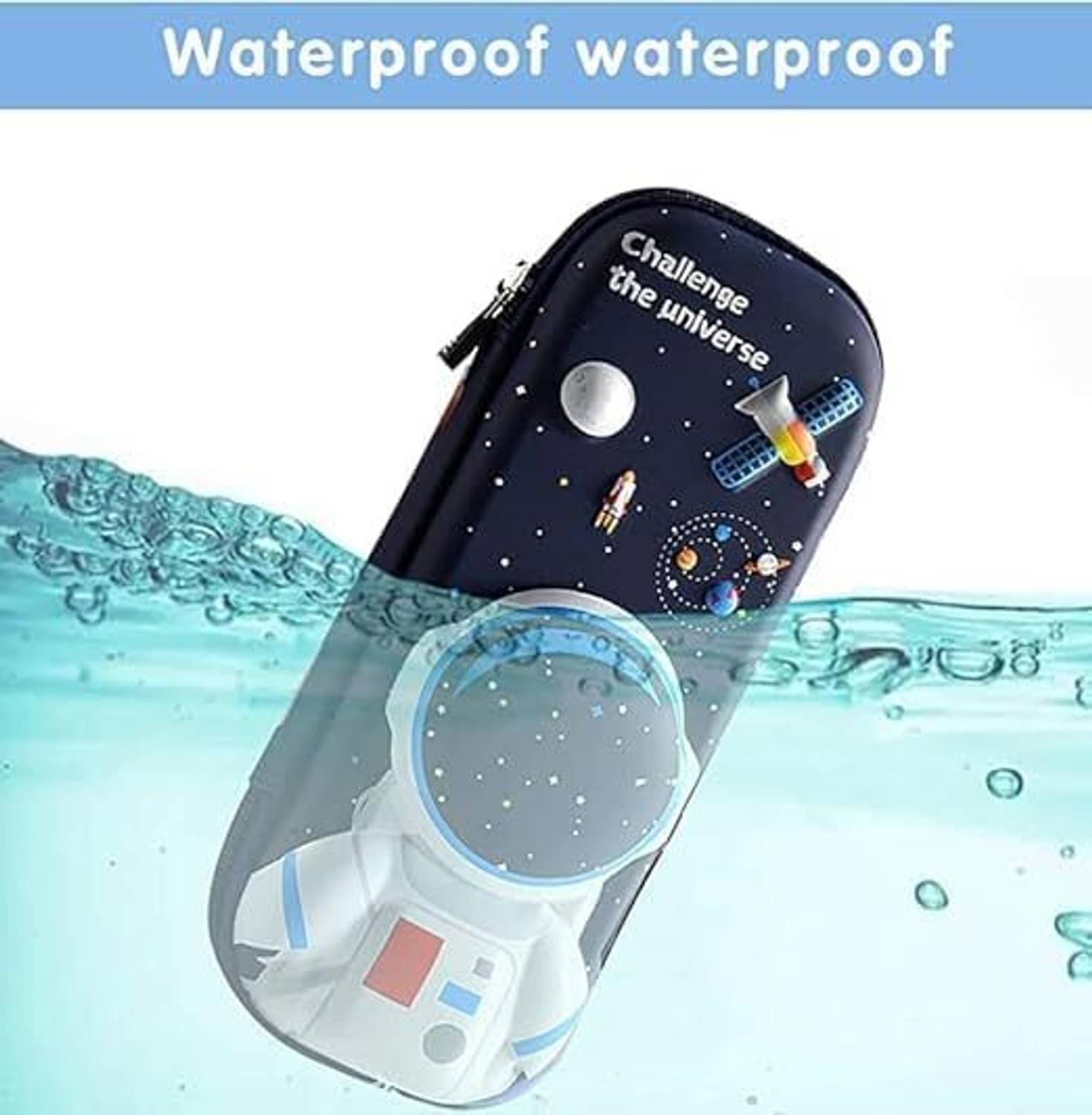 Flipkart.com | ZENVO Astronaut Pencil Pen Case Pouch Z909 Geometry