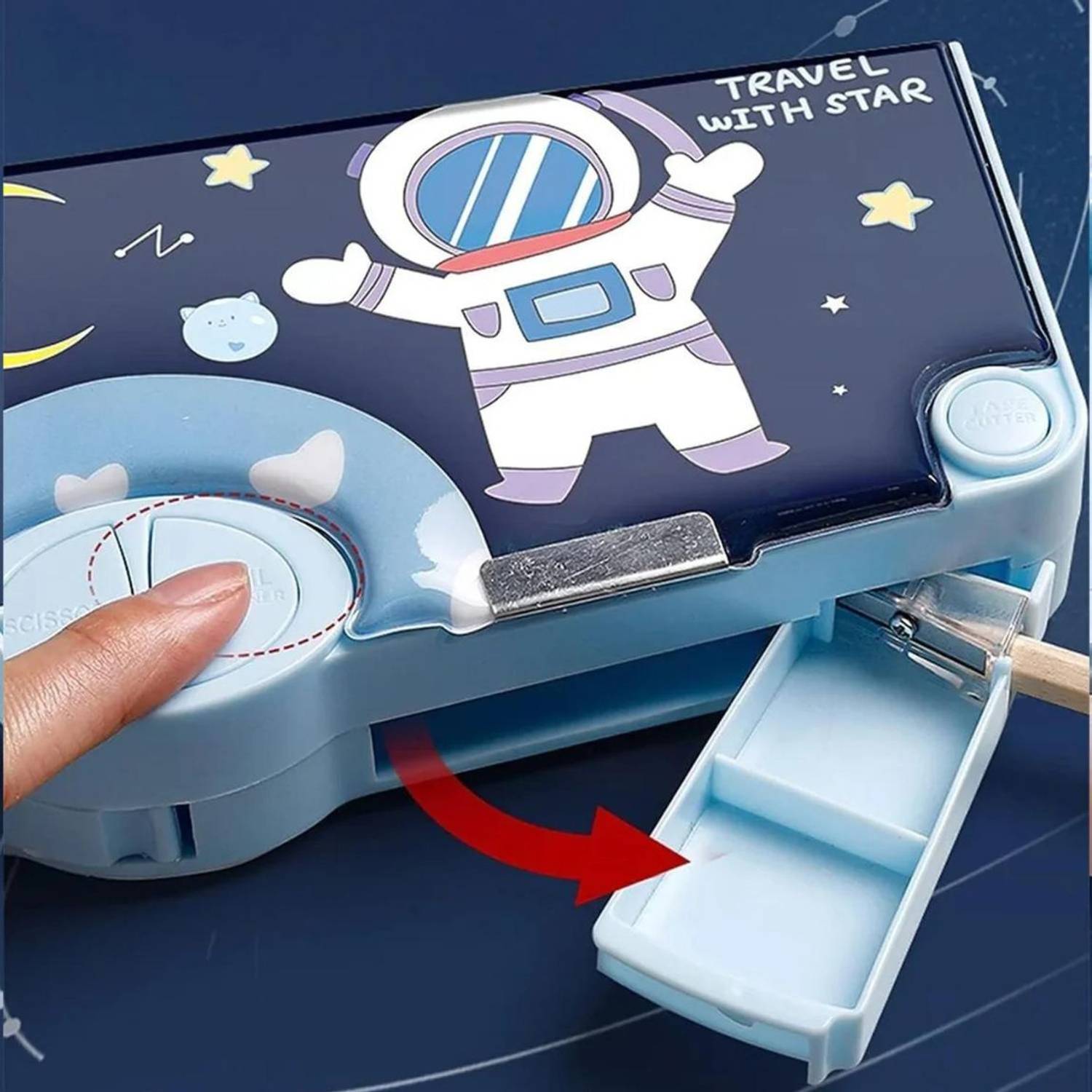 ROMYCRON Space Magnetic Pencil Box - Image 4