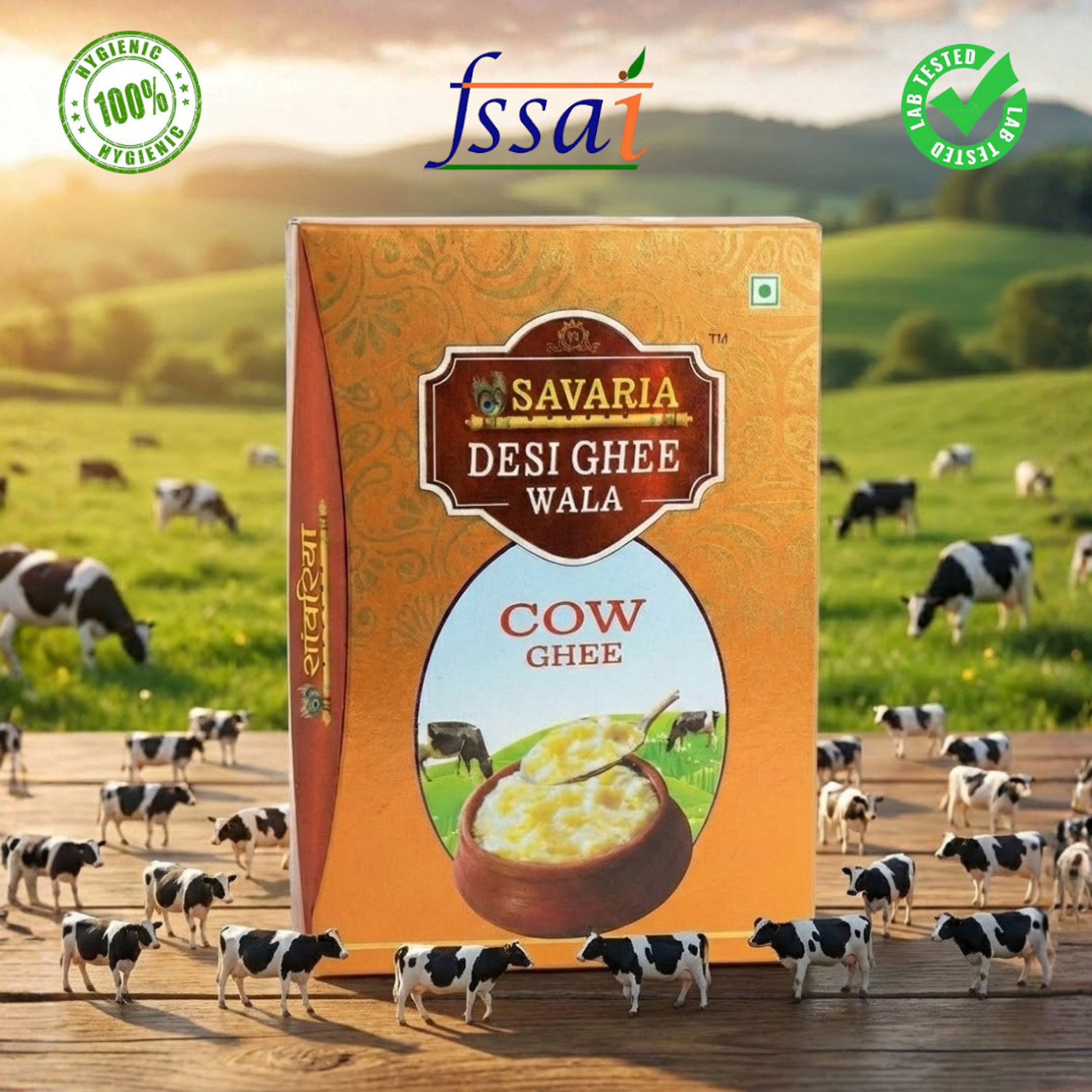 Image of savaria desi ghee wala Desi Ghee Wala Pure Cow Ghee Desi Ghee for Daily Cooking & Tadka Ghee Tetrapack