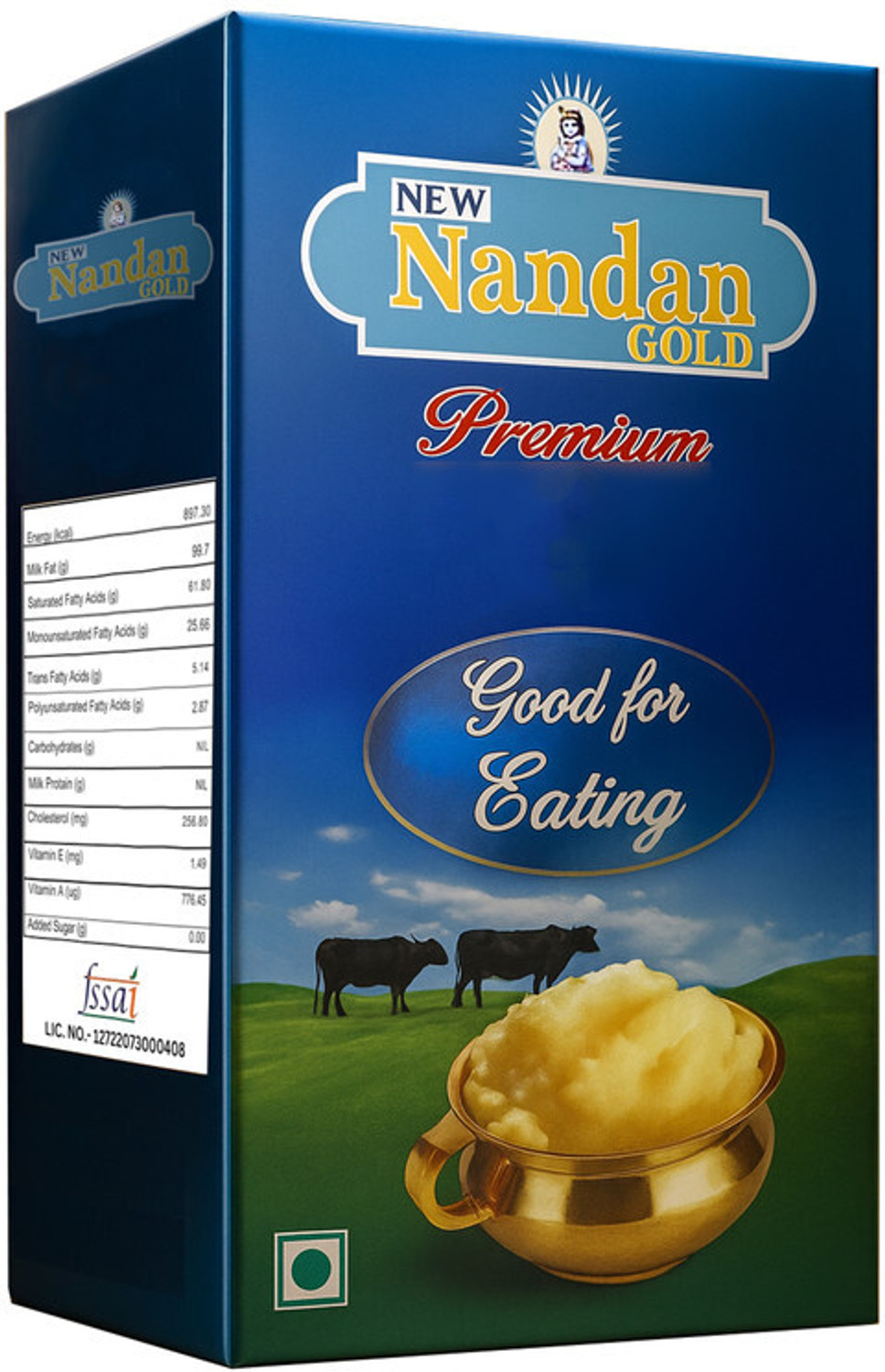 Image of NEW NANDAN GOLD Vegetable Ghee Ghee Tetrapack