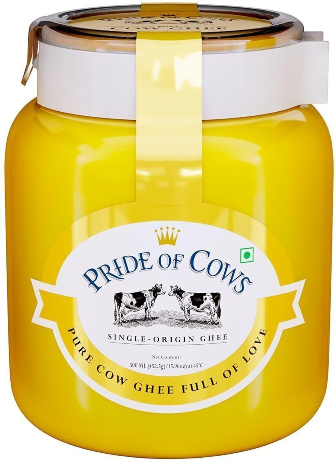 Image of PRIDE OF COWS I Untouched by Human Hands I Single Origin I Ghee Plastic Bottle