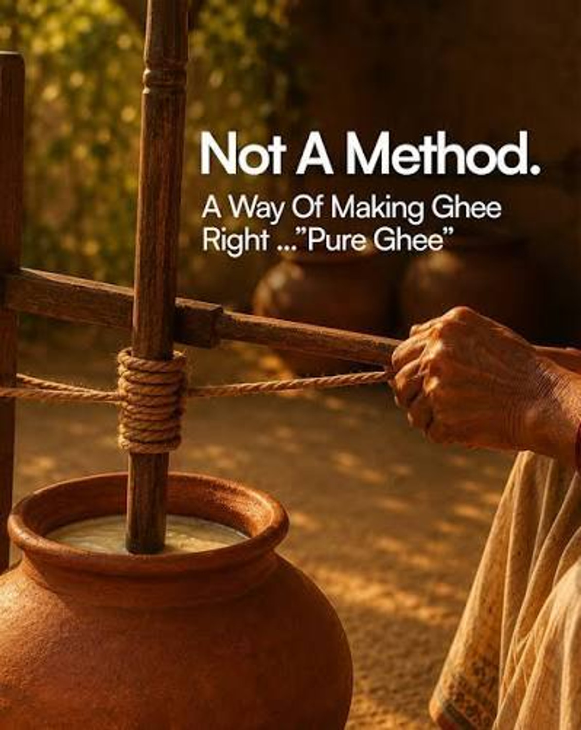 Image of Anant Organics A2 Desi Cow Ghee | Vedic Bilona Method 100% Pure & Natural Ghee Ghee Tin