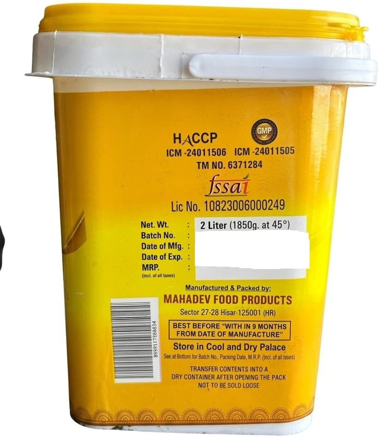 Image of shri nand kesari Cow Ghee Traditional Bilona Method Grassfed Pure Cow ghee Ghee Can
