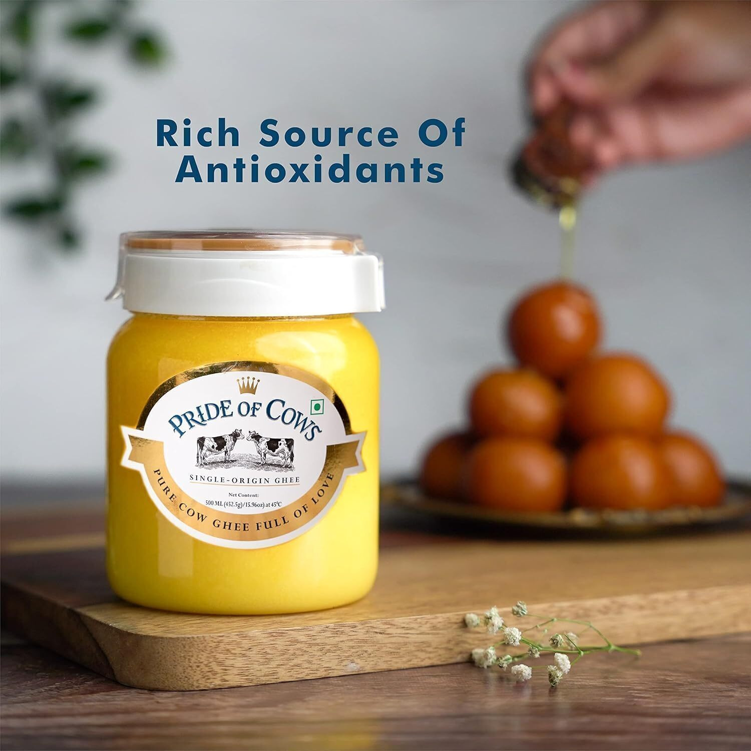 Image of PRIDE OF COWS I Untouched by Human Hands I Single Origin I Ghee Plastic Bottle