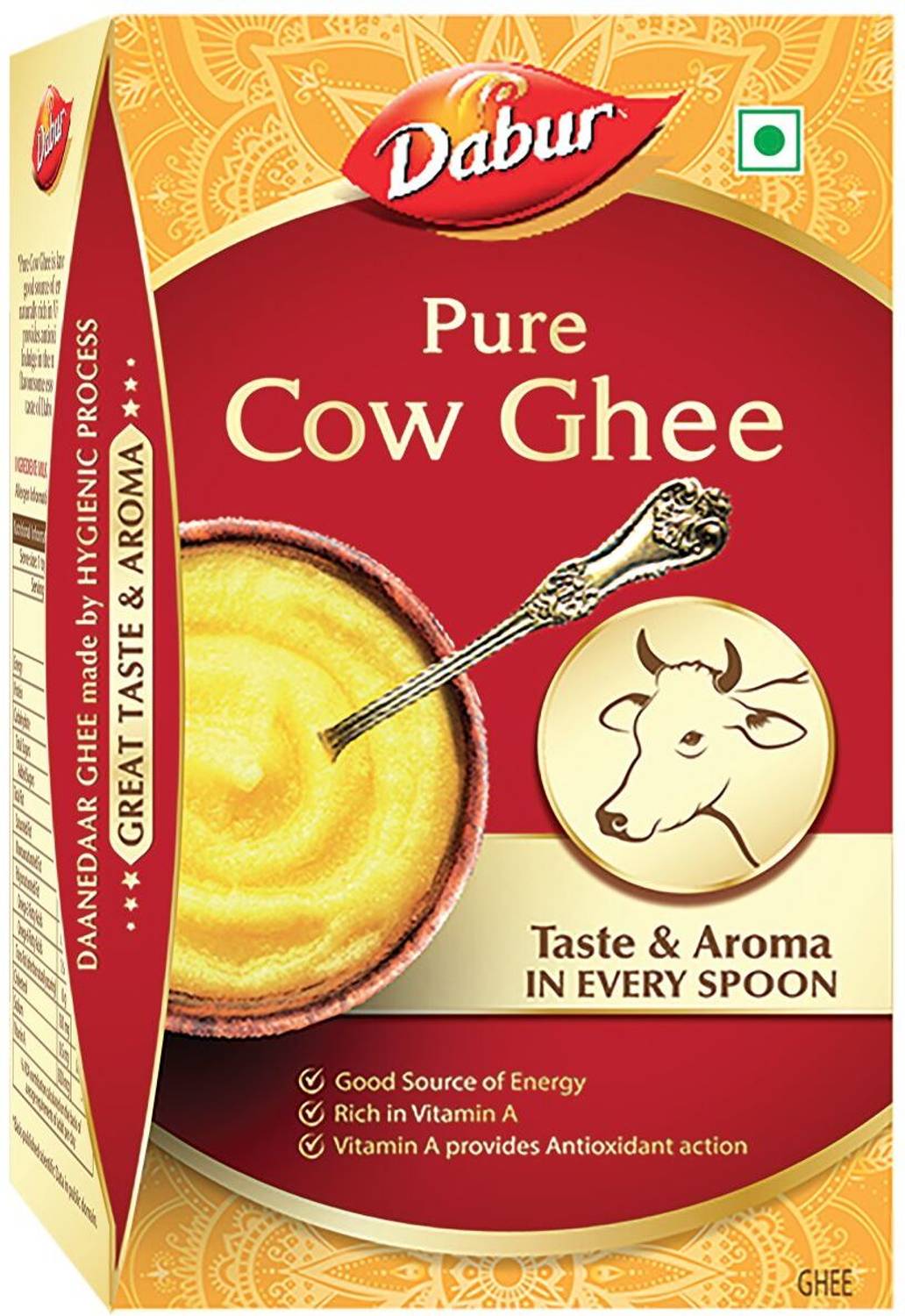 Dabur Pure Cow Ghee Tetrapack 1L - Image 1