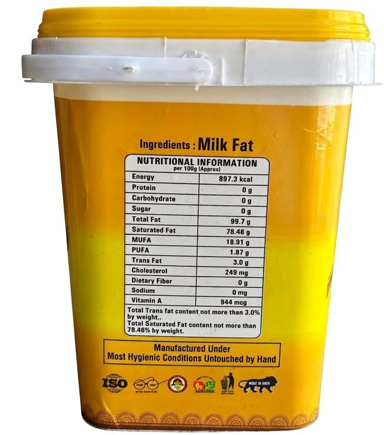 Image of shri nand kesari Cow Ghee Traditional Bilona Method Grassfed Pure Cow ghee Ghee Can
