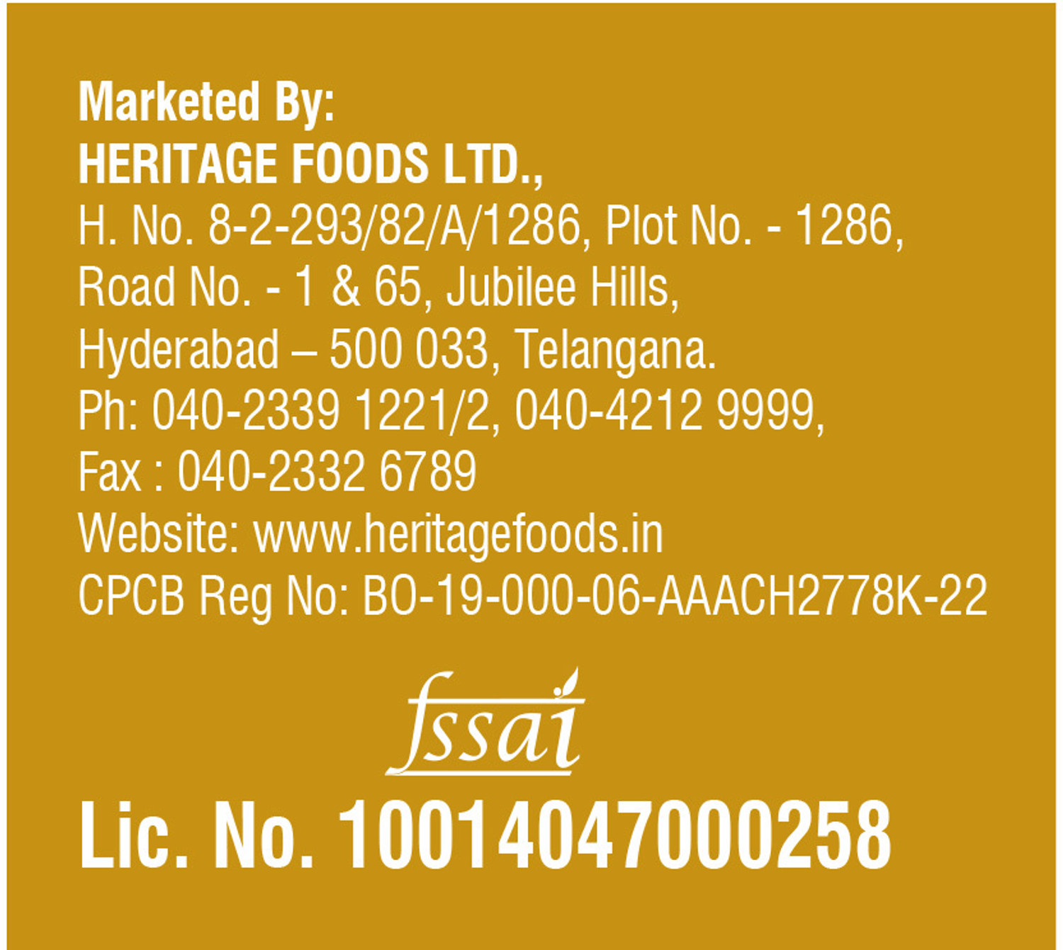 Image of Heritage Golden Cow� Ghee Pouch (500 ml)