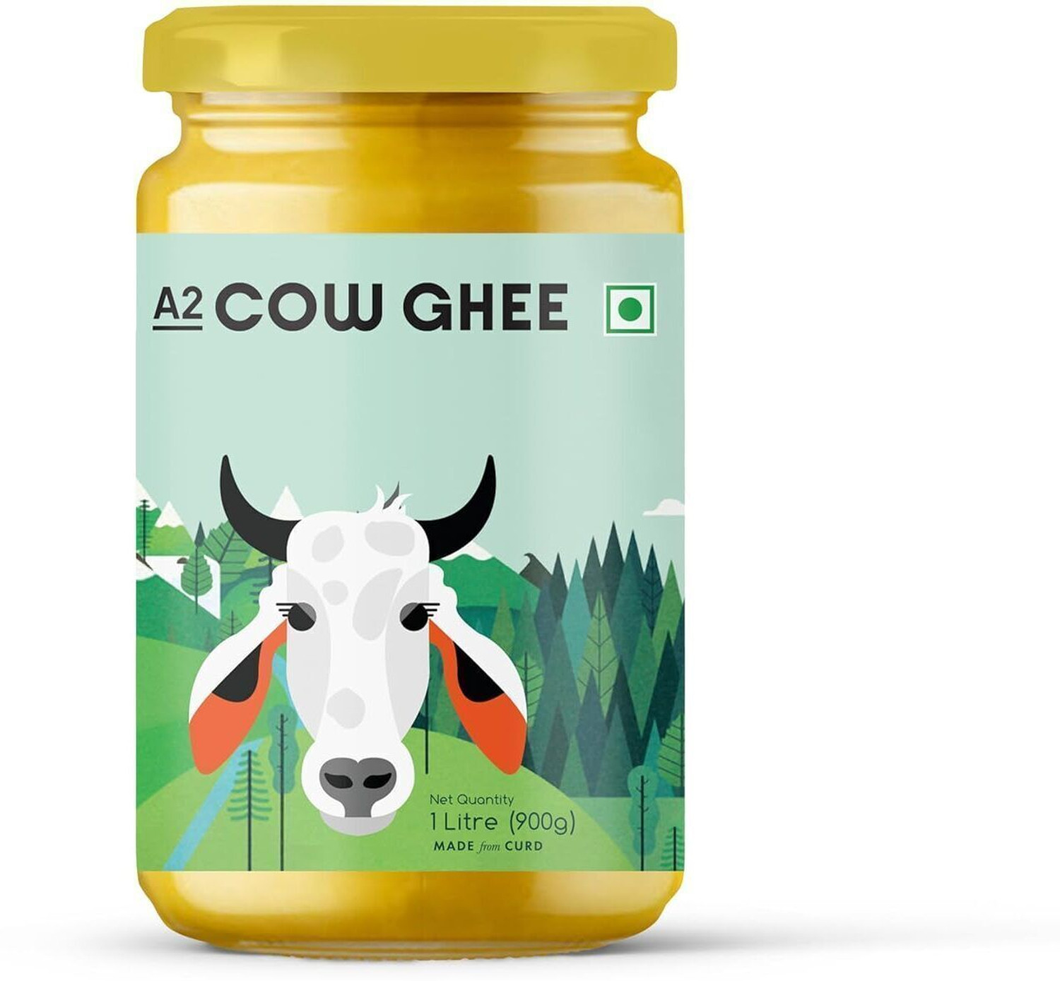 Image of JIVO A2 Ghee Pure, Natural & Healthy Ghee Glass Bottle Ghee Glass Bottle