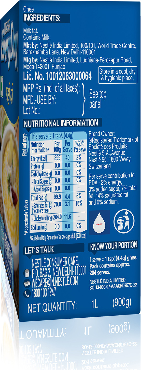 Image of NESTLE Everyday Shahi Ghee Carton
