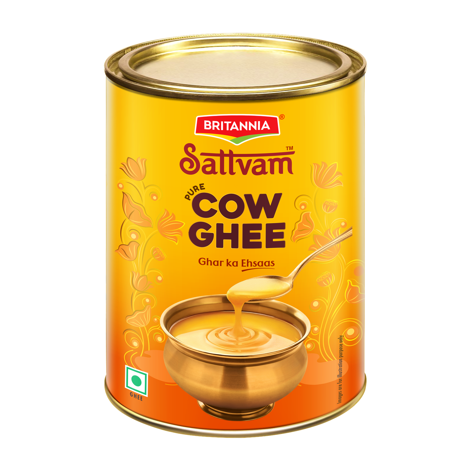 Image of BRITANNIA Pure Cow Ghee Tin