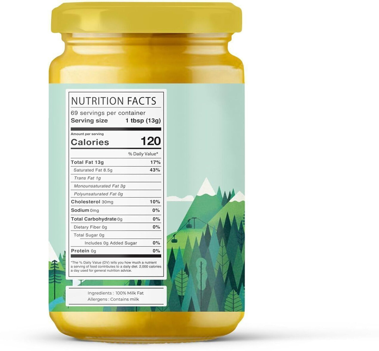 Image of JIVO A2 Ghee Pure, Natural & Healthy Ghee Glass Bottle Ghee Glass Bottle