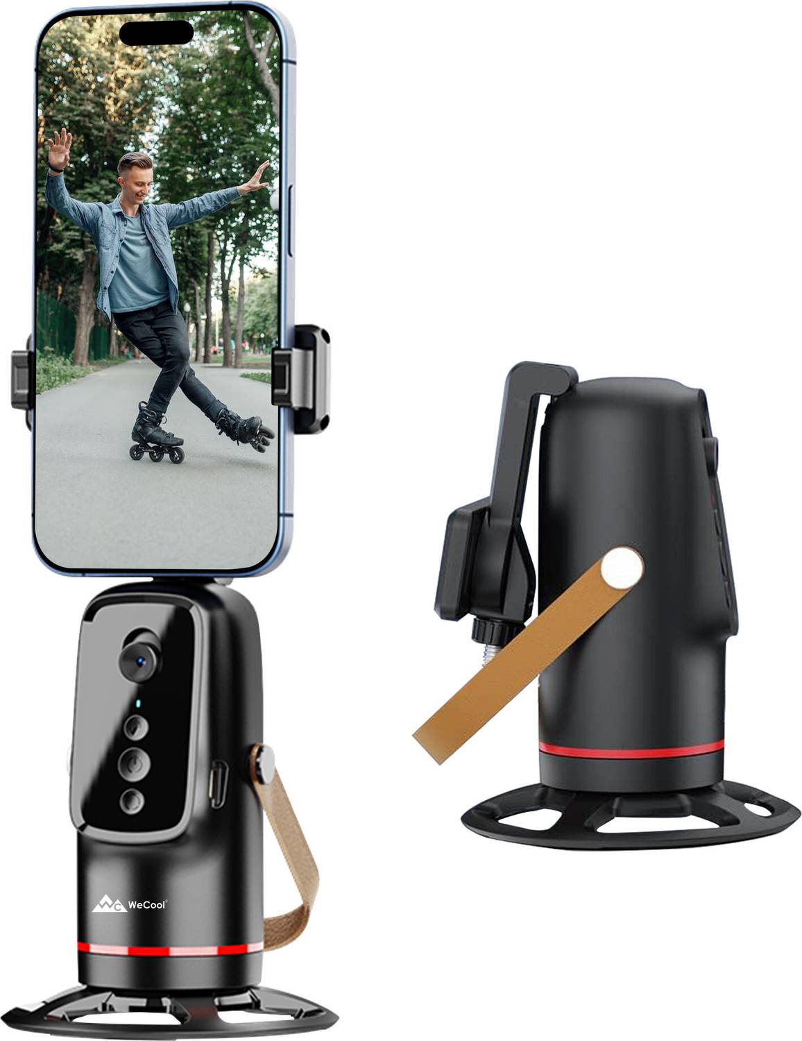 WeCool F-G2-Ai Auto Face Tracking Tripod Single Gimbal for Mobile