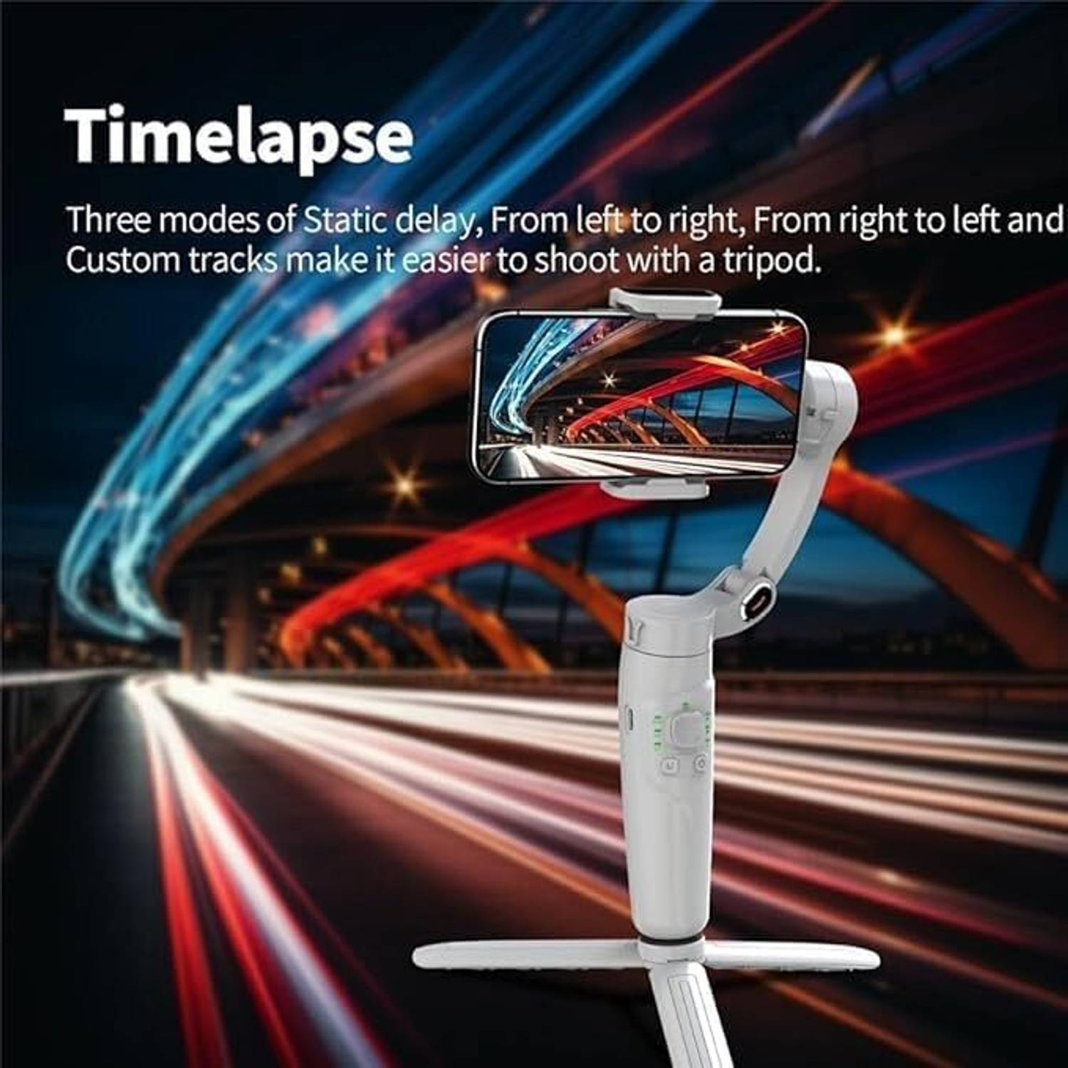 se hub Portable AI Tracking Gimbal for Smartphone - Image 5