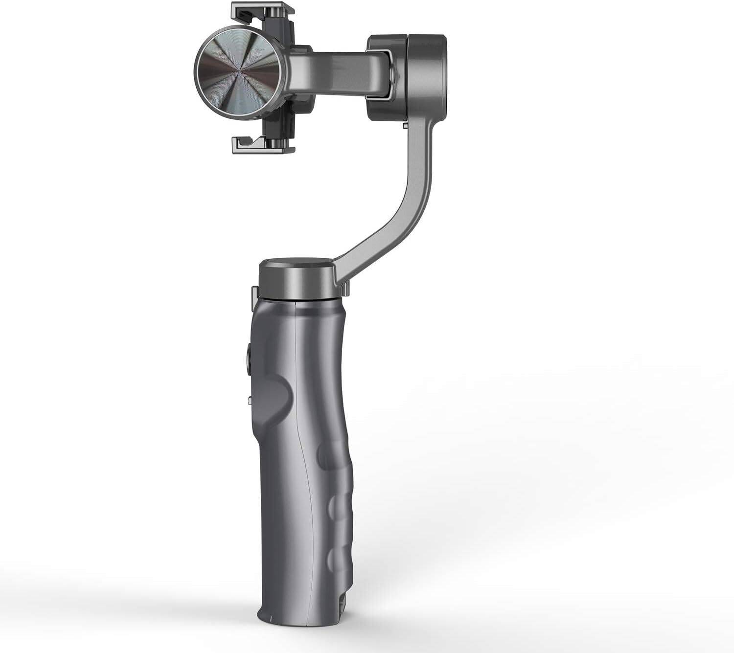 IMMUTABLE 3-Axis Smartphone Gimbal Stabilizer with AI Face Tracking GV5 3 Axis Gimbal for Mobile