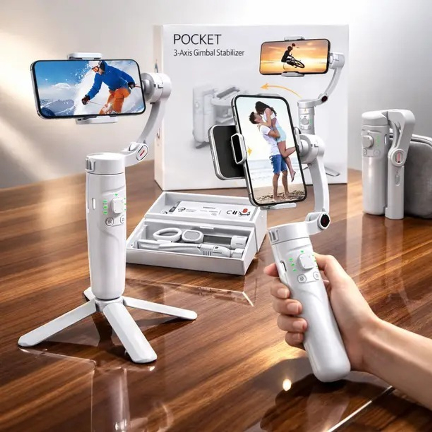 Image of spellcell M1 3 Axis Gimbal for Camera, Mobile