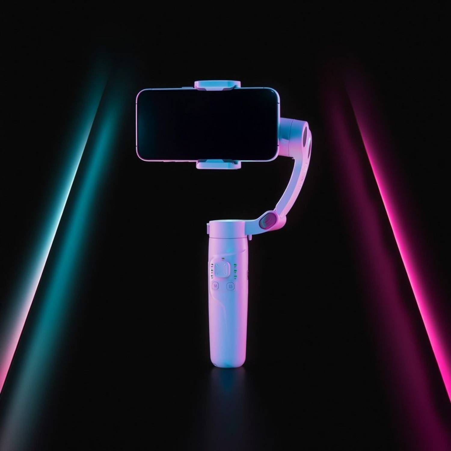 Divine creation M1 3-Axis Gimbal Stabilizer | AI Face Tracking, Smooth Video, Foldable D428 3 Axis Gimbal for Mobile