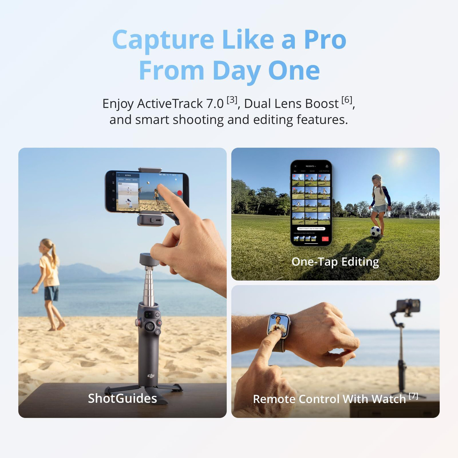 Image of dji Osmo Mobile 8 Standard 3 Axis Gimbal for Mobile