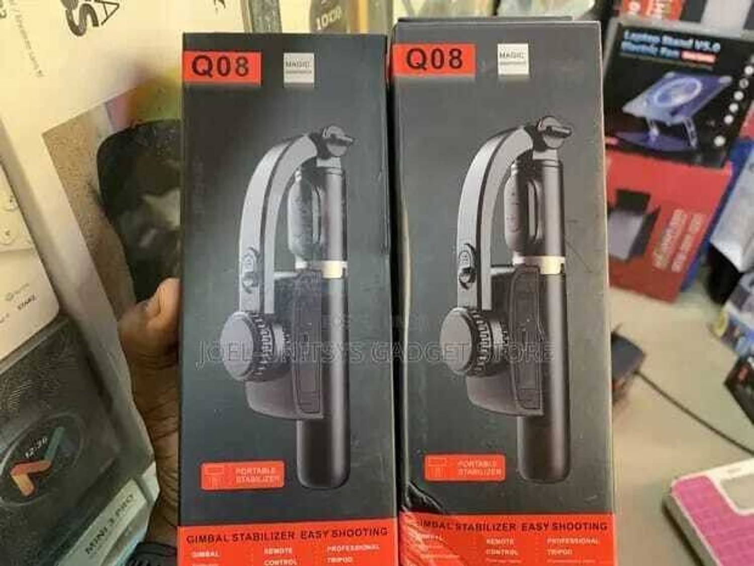 Totthar Gimbal Q08 with full 360 Degree Rotational Function G44 3 Axis Gimbal for Mobile