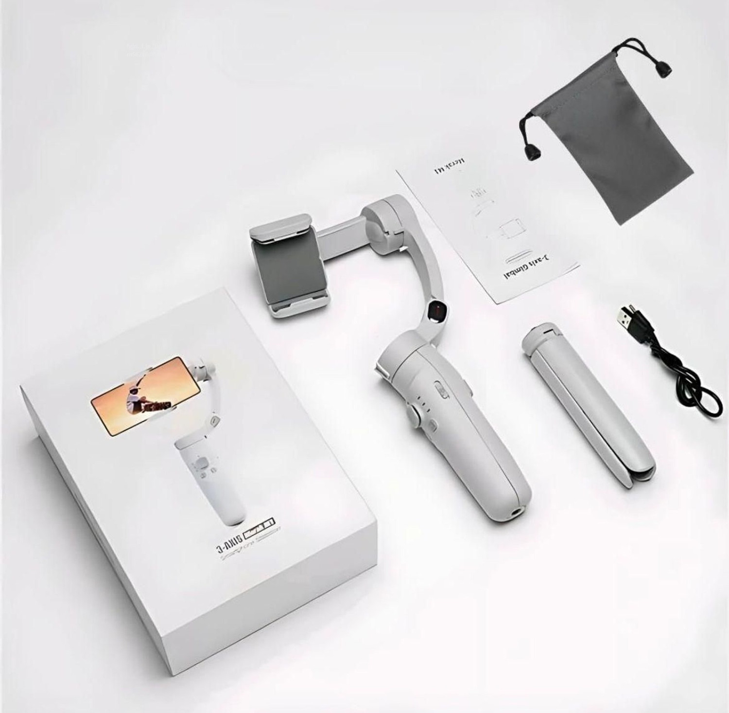 Image of se hub Photography, video and vlogs (Gimbal M2) 3 Axis Gimbal for Camera, Mobile