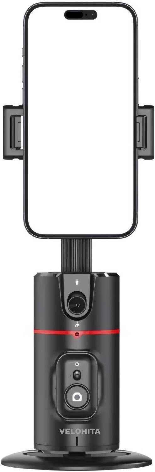 VELOHITA P02 Gimbal in Black Color 2 Axis Gimbal for Mobile Phones 2 Axis Gimbal for Mobile