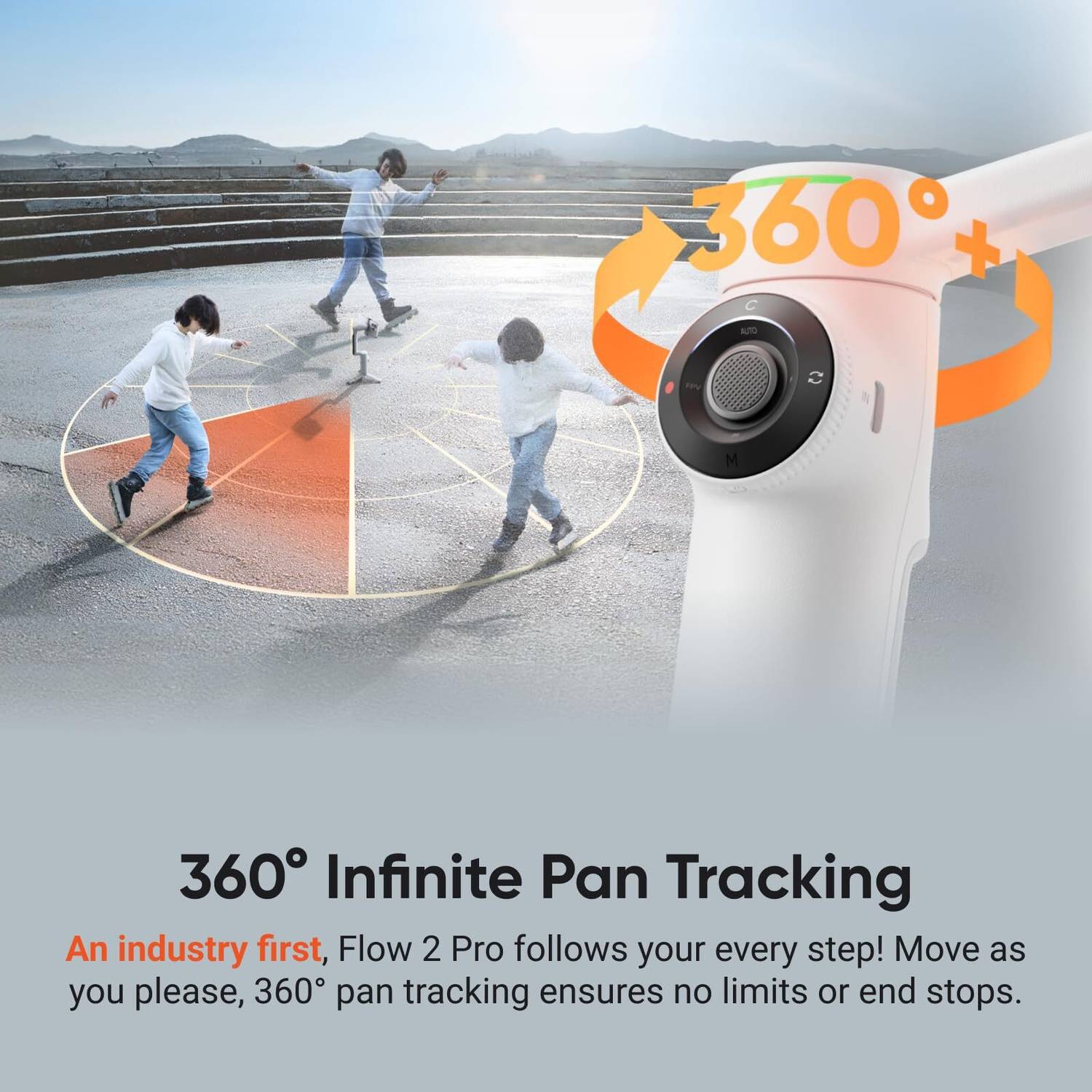 Insta360 Flow 2Pro AI Tracker Kit 3-Axis Gimbal - Image 4