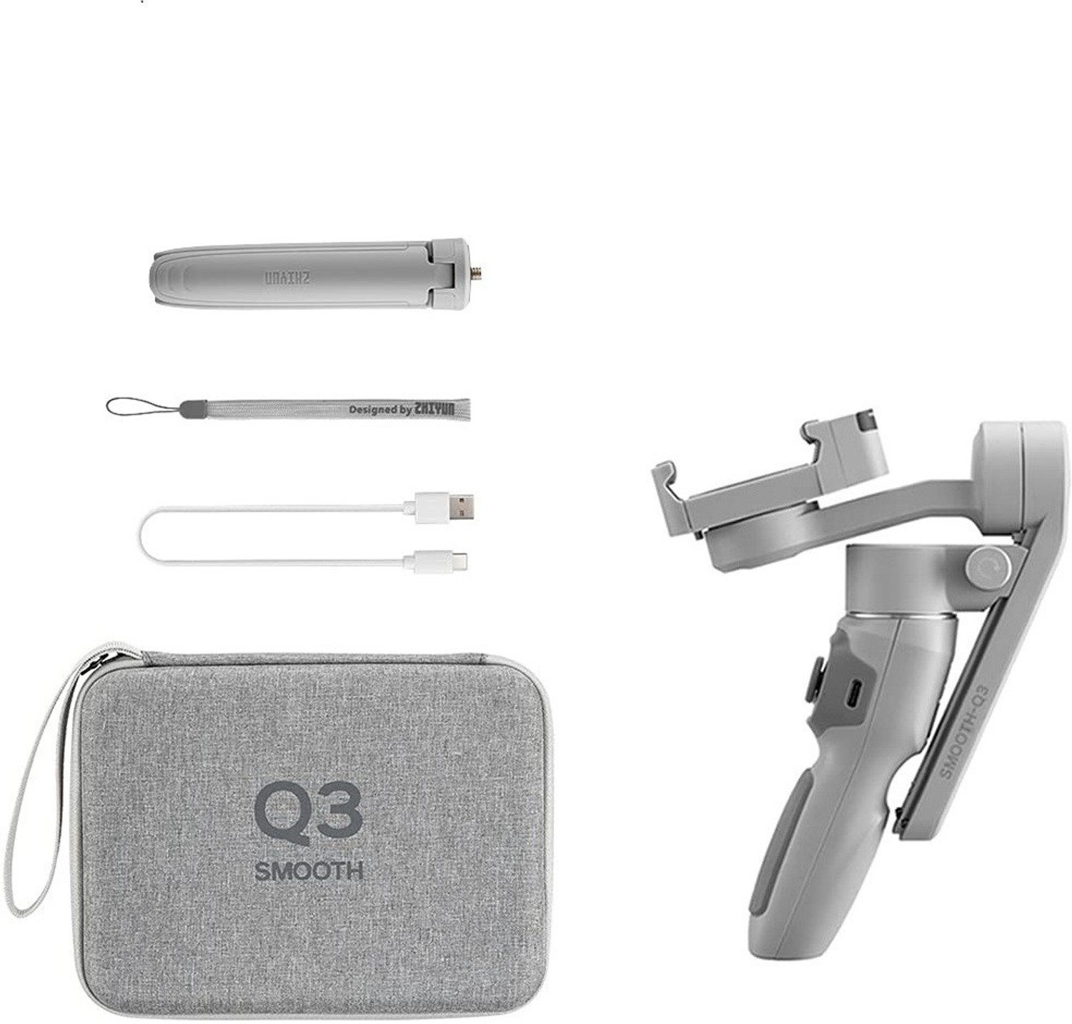 Image of Zhiyun Smooth Q3 Combo 3 Axis Gimbal for Mobile