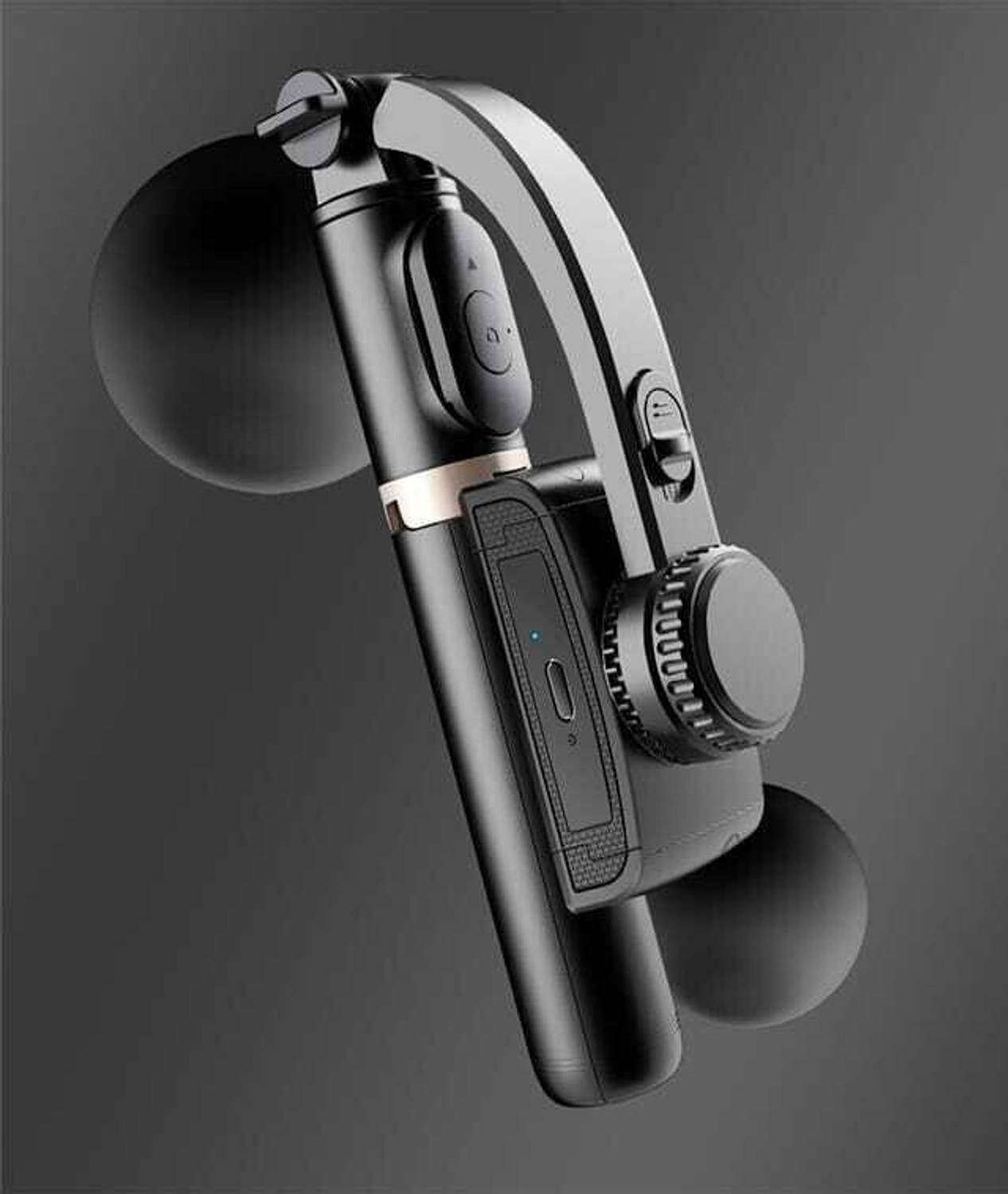 Jaggo Lal Smooth rotational Q08 gimbal camera 3 Axis Gimbal for Mobile, Camera