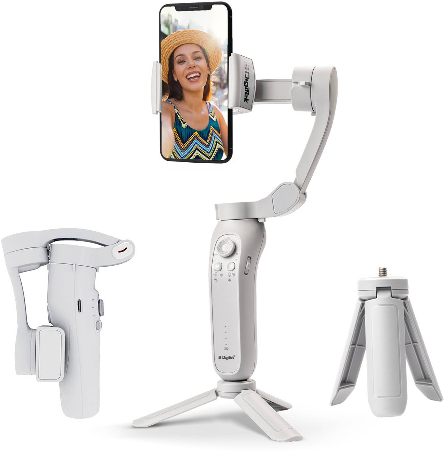 DIGITEK DSG 007F 3 Axis Gimbal for Smartphones - Image 1