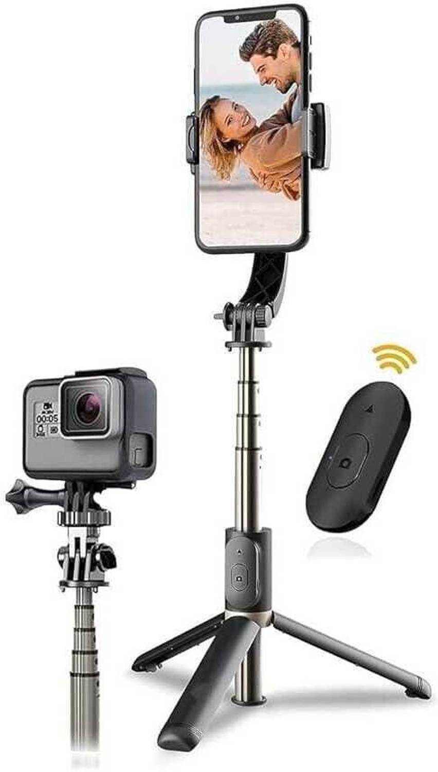 Totthar Gimbal Q08 with full 360 Degree Rotational Function G27 3 Axis Gimbal for Mobile