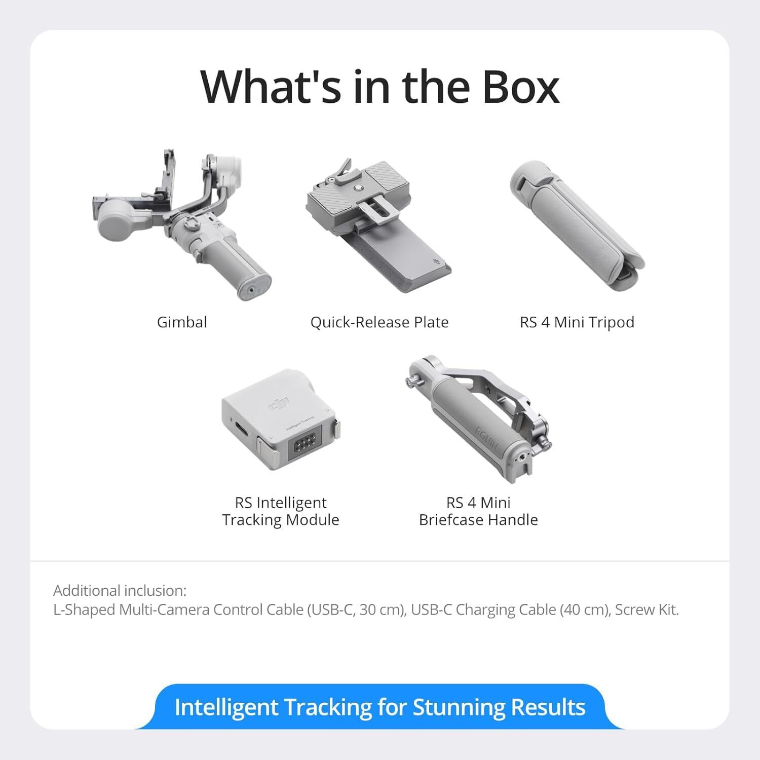 Image of dji RS 4 MINI COMBO 3 Axis Gimbal for Camera, Mobile