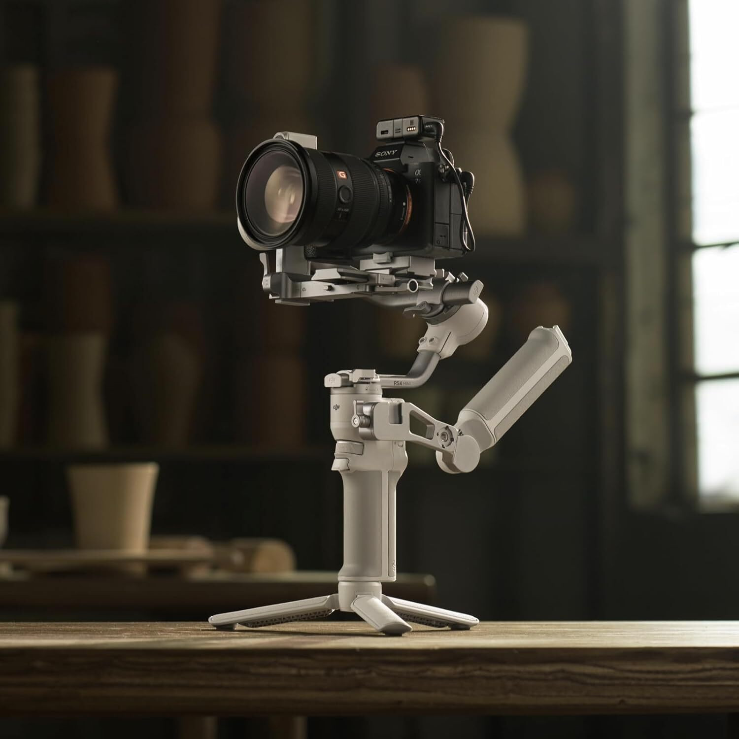Image of dji RS 4 MINI COMBO 3 Axis Gimbal for Camera, Mobile