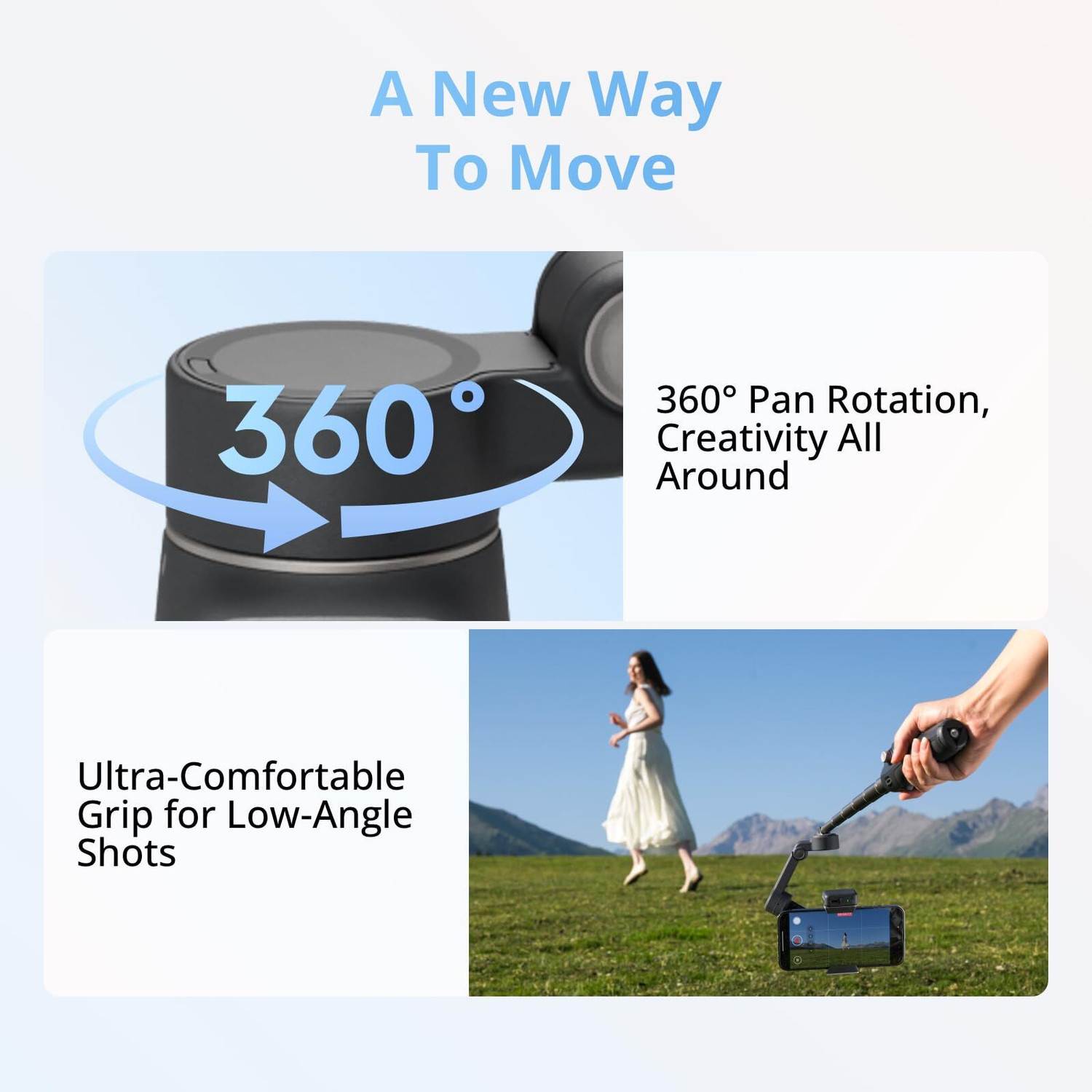 Image of dji Osmo Mobile 8 Standard 3 Axis Gimbal for Mobile