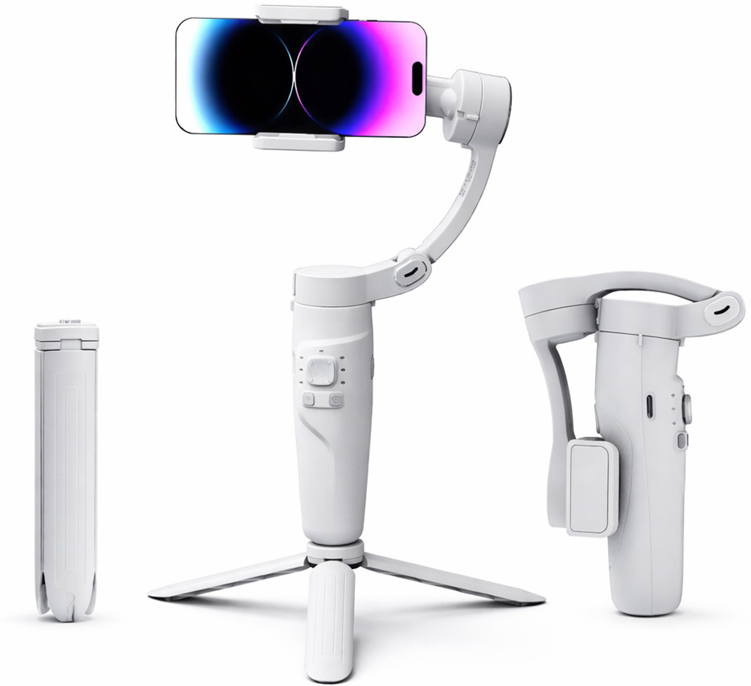 Image of KAVANA M1 Axis Gimble for mobile & camera, vlogging gimble camera,gimbal for mobile 34 3 Axis Gimbal for Mobile, Camera