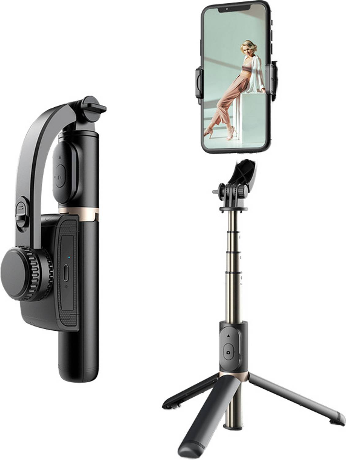 MOBONE Q08 Gimbal Stabilizer Single Gimbal for Camera, Mobile