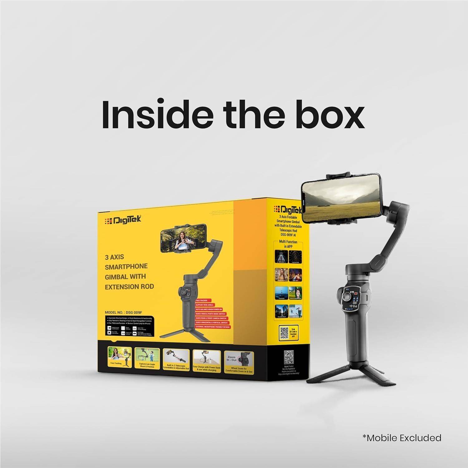 DIGITEK DSG-009F 3 Axis Foldable Gimbal - Image 2
