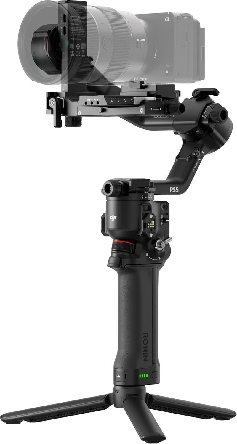 Image of dji RS 5 COMBO 3 Axis Gimbal for Camera