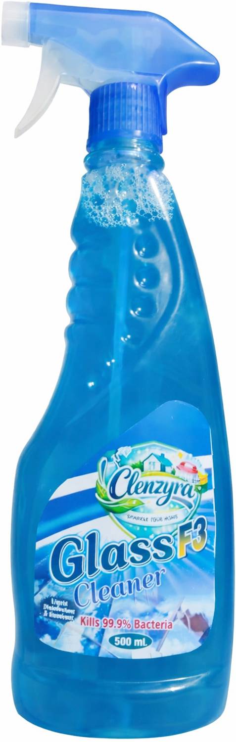 CLENZYRA Glass & Surface Cleaner Liquid Spray (Regular) (500 ml)