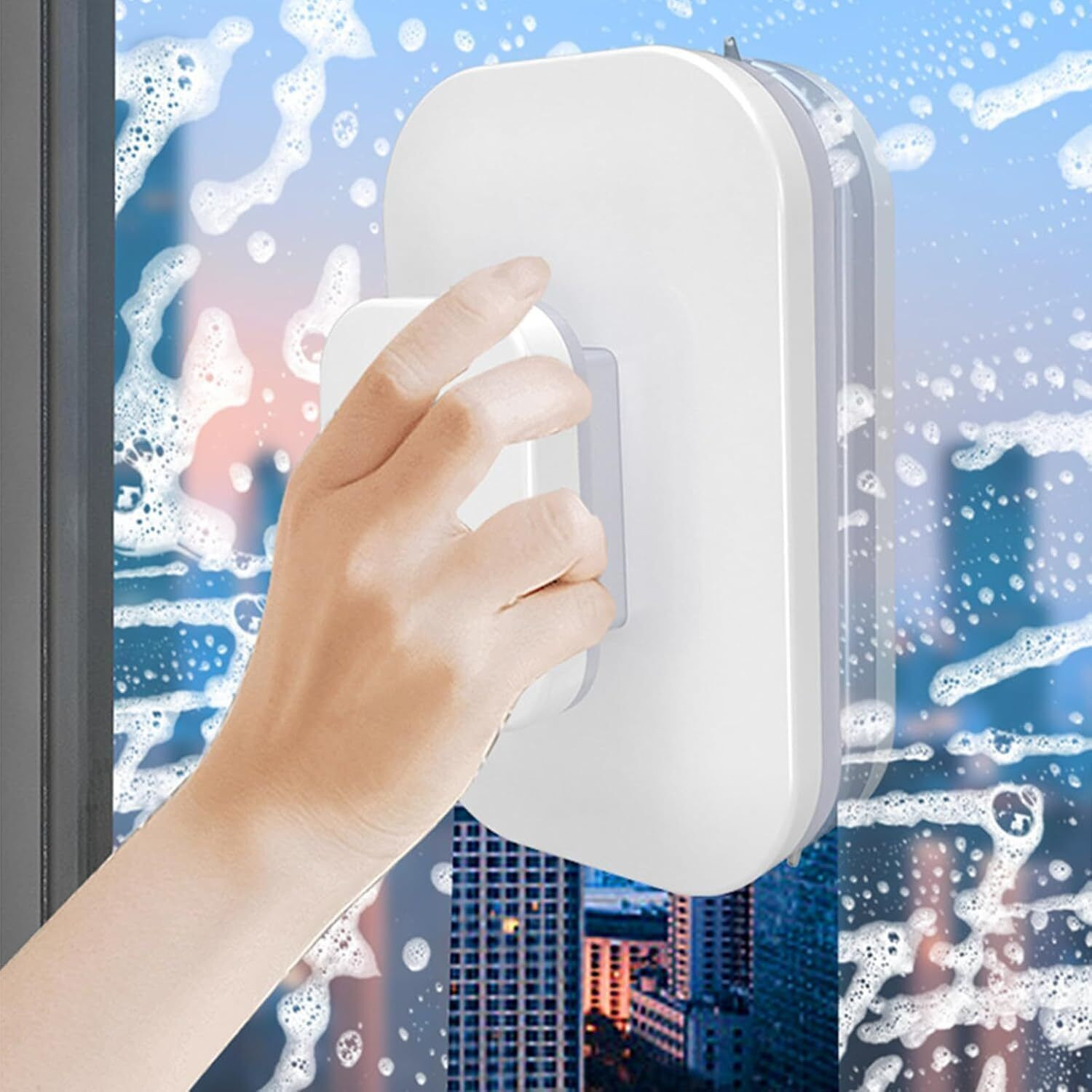 Image of KASHTHBHANJAN Magnetic Window Wiper Cleaner