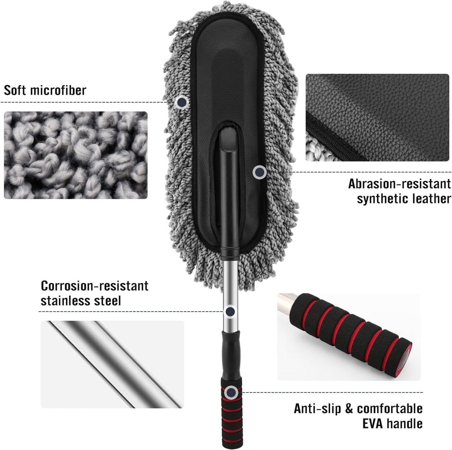 Image of Arto Microfiber Vehicle Washing Duster