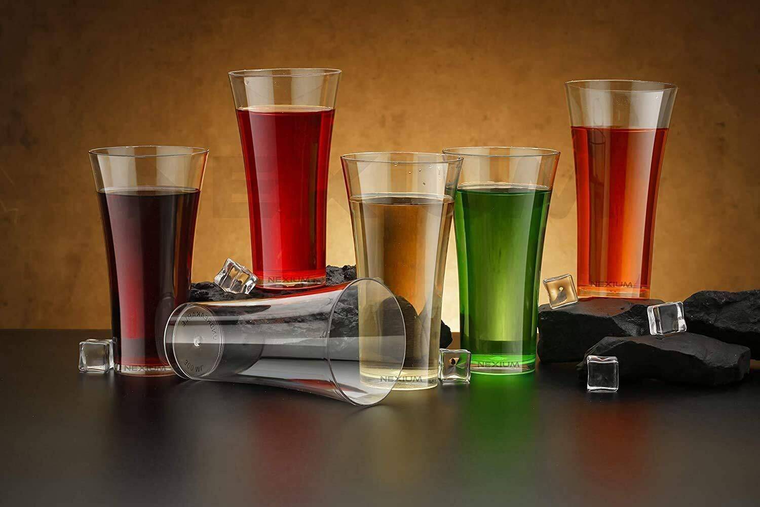Flipkart SmartBuy (Pack of 6) FK 6 Premium Quality Unbreakable Curve Designee Plastic Glass Set Water/Juice Glass