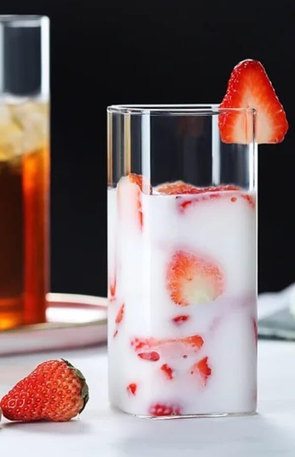 Image of GREATZON (Pack of 6) Square Borosilicate Glasses Tumblers for Juice, Water, Beer, and Cocktails Glass Set Water /Juice Glass