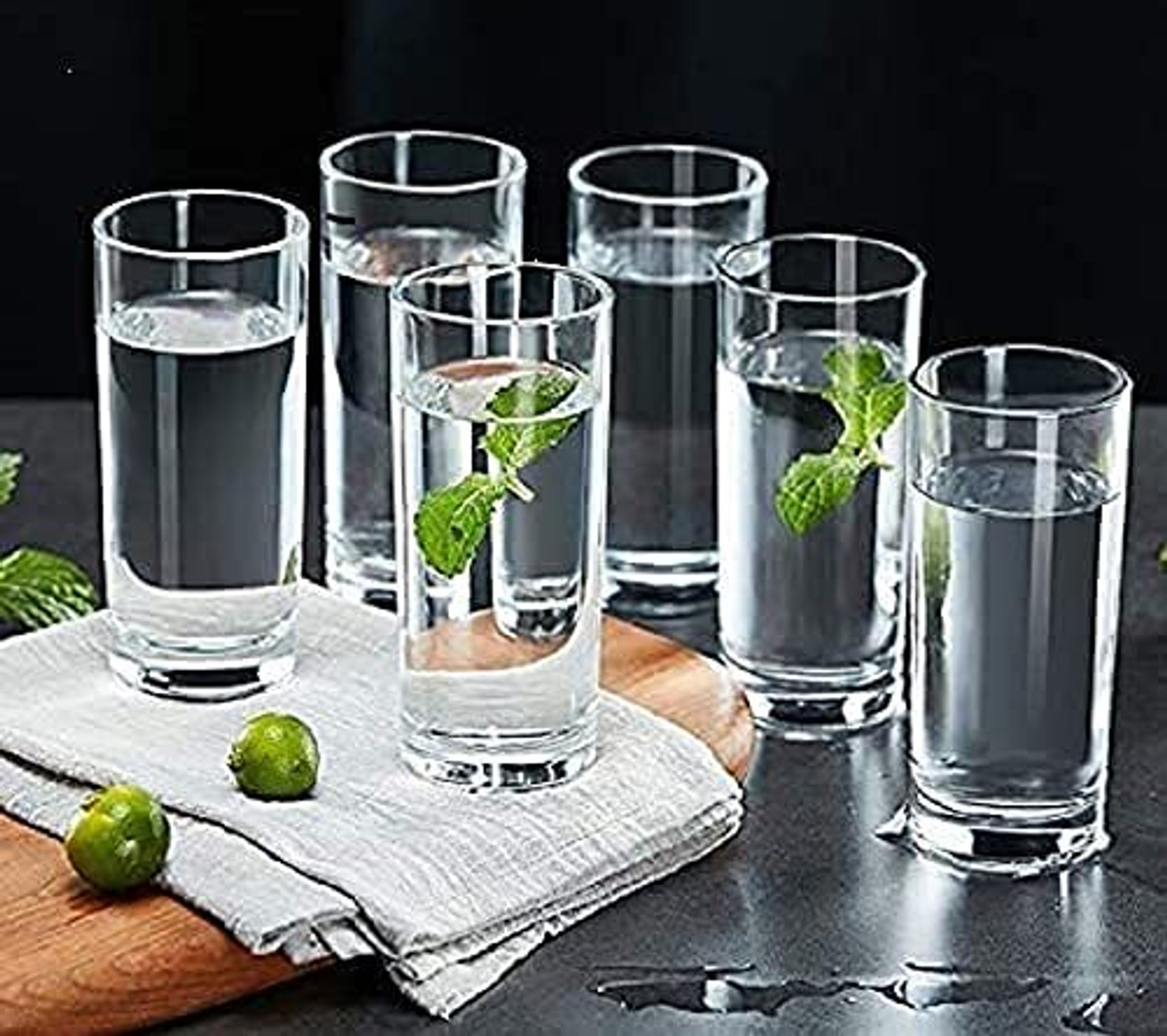 Image of GLASSPRO (Pack of 6) Classic Water and Juice glass Glass Set Water /Juice Glass