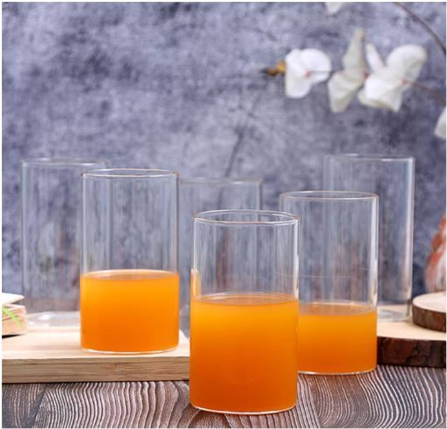 Sanjeev Kapoor (Pack of 6) SKB- 18426 Glass Set Water/Juice Glass
