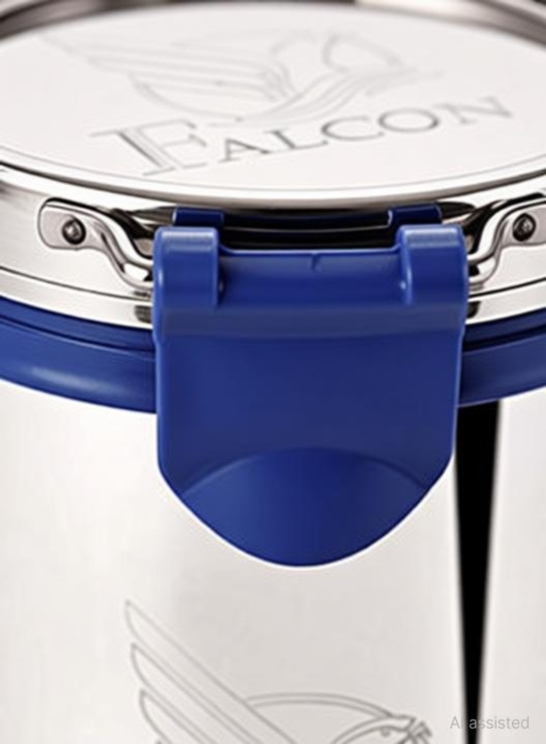 Image of Kitchen King Falcon Tumbler with Steel Lid Glass Water /Juice Glass