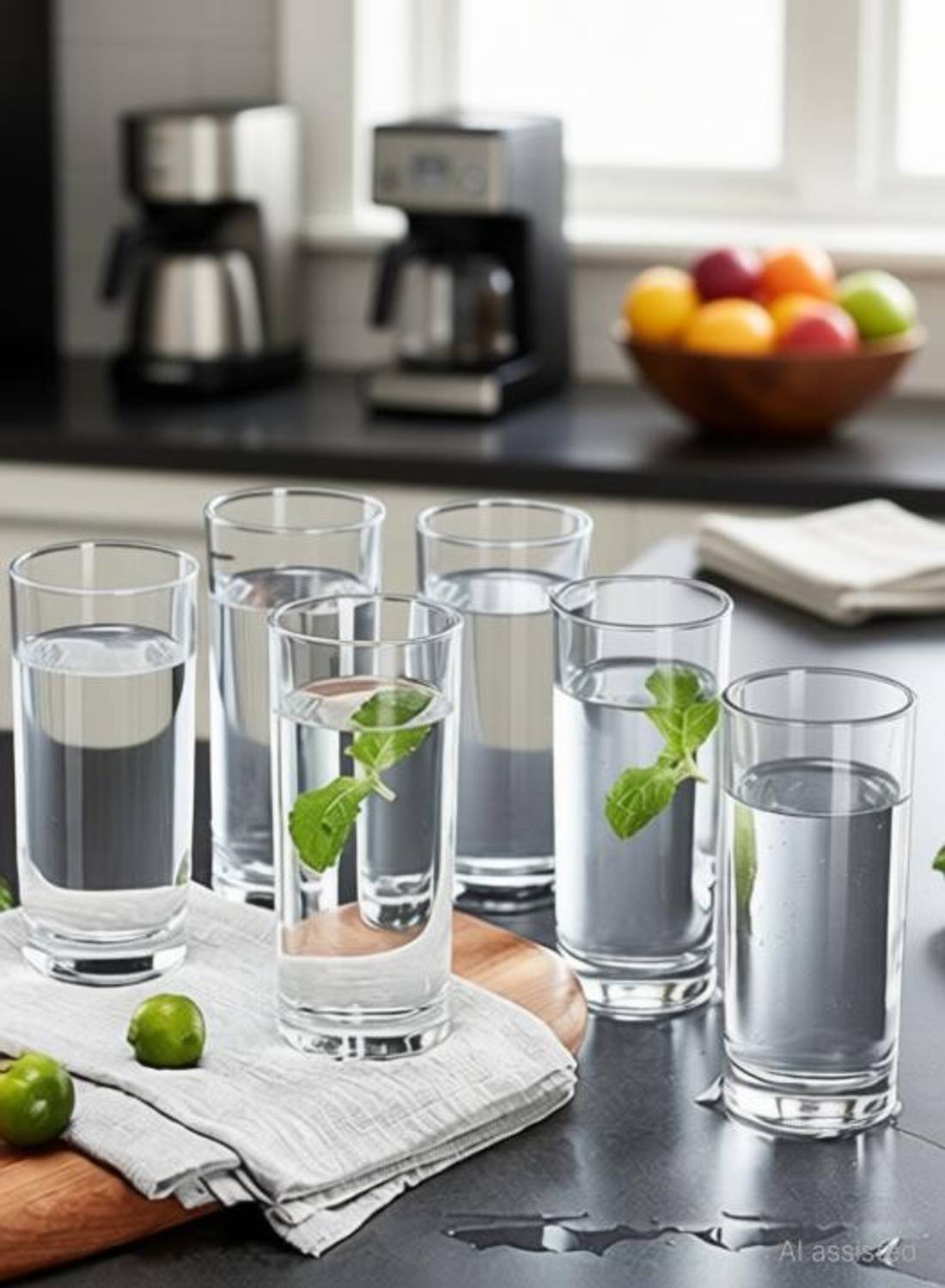Crystalglasses (Pack of 6) Glass Suitable For Drinking Water Glass Set Glass Set_new Glass Set Water/Juice Glass