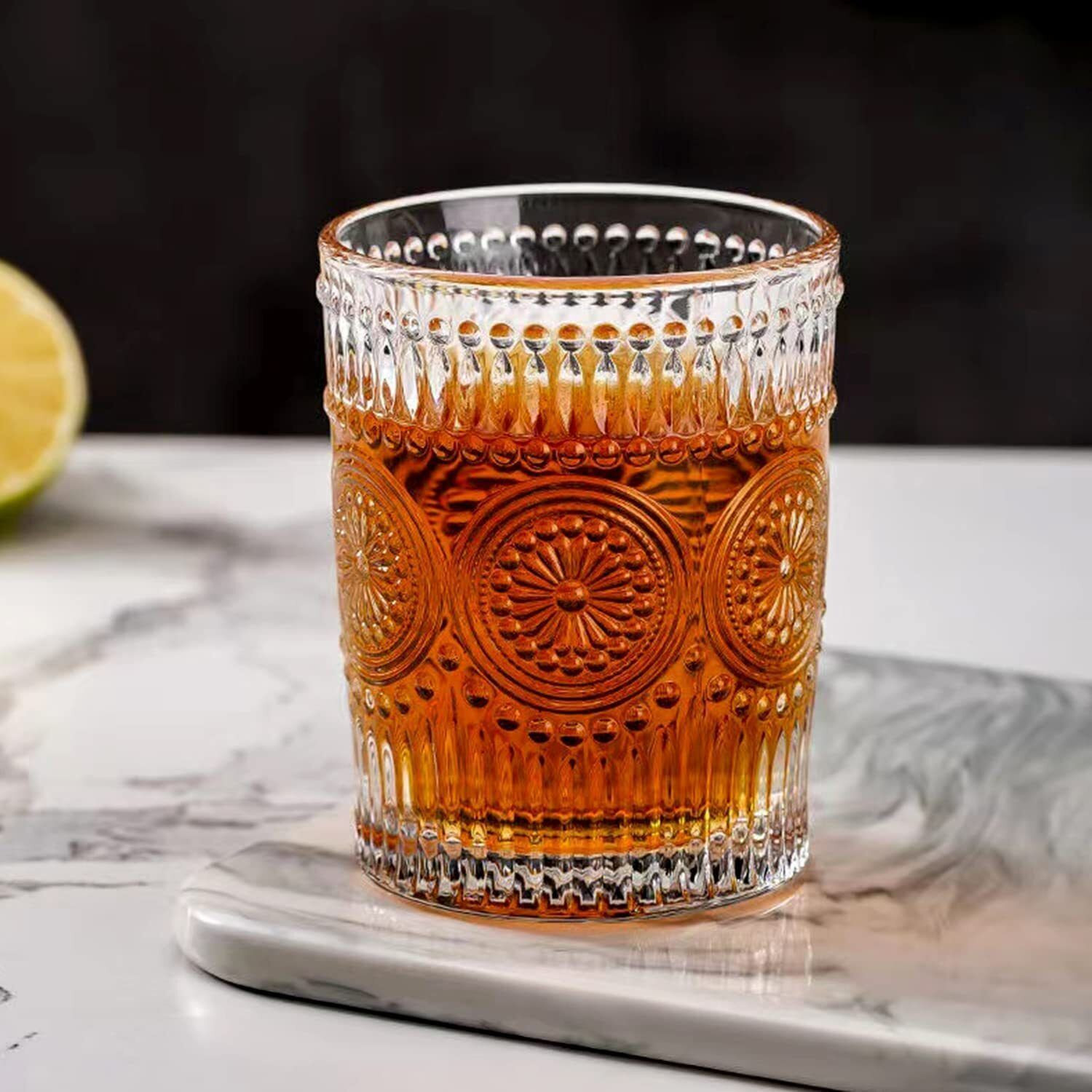 Image of STARKENDY (Pack of 6) Glass Glass Set Water /Juice Glass